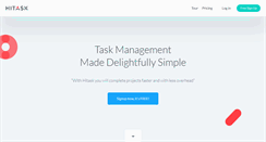 Desktop Screenshot of hitask.com